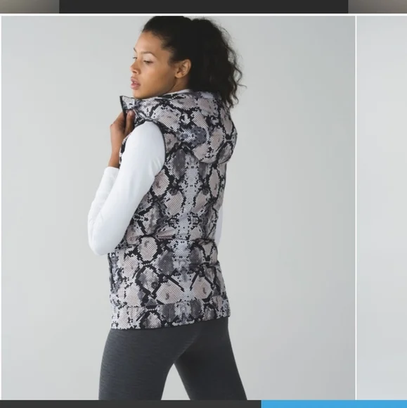 Lululemon the Fluffiest Vest Reversible
